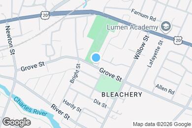 Map image of the property - 233 Grove St