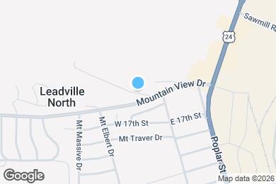 Map image of the property - 1803 Ridgeview Dr