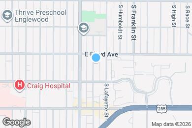 Map image of the property - 3336 S Marion St
