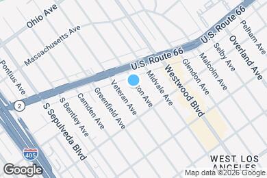Map image of the property - 1835 Kelton Ave