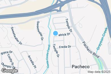 Map image of the property - 1167 Temple Dr
