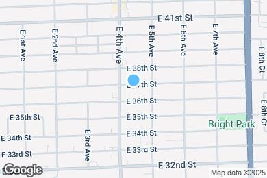 Map image of the property - 440 E 37th St