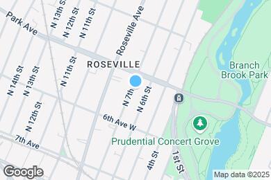 Map image of the property - 265 N 7th St