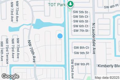 Map image of the property - 7901 NW 66th Ter