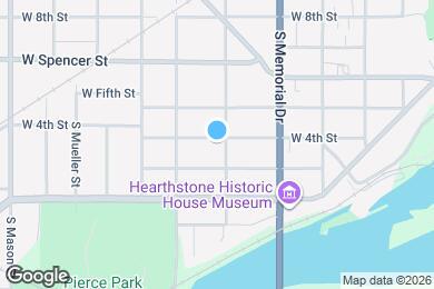 Map image of the property - 703 S Locust St
