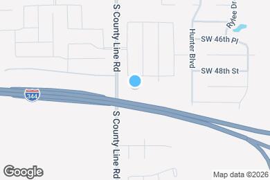 Map image of the property - Mustang Lakes