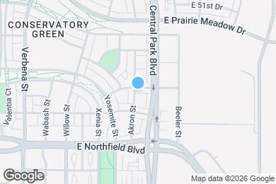 Map image of the property - 9006 E 50th Ave