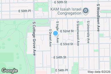 Map image of the property - 5216 S Ingleside Ave