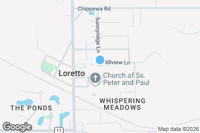 Map image of the property - 127 Hillview Ln