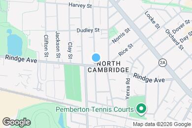 Map image of the property - 183 Rindge Ave