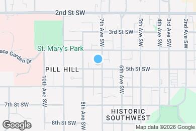 Map image of the property - 427 7th Ave SW