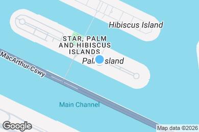 Map image of the property - 100 Palm Ave