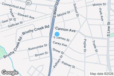 Map image of the property - 108 E James St