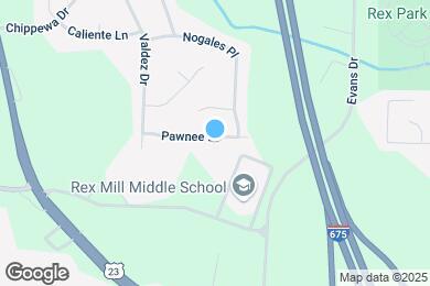 Map image of the property - 3259 Pawnee Dr