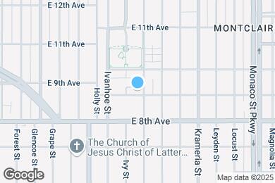 Map image of the property - 5819 E 9th Ave
