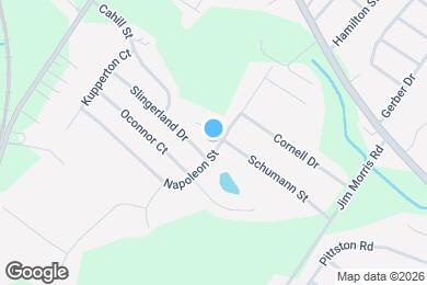 Map image of the property - 10410 Napoleon St