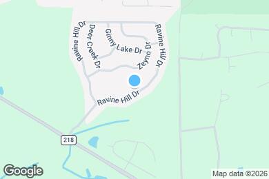Map image of the property - 2705 Ravine Hill Dr