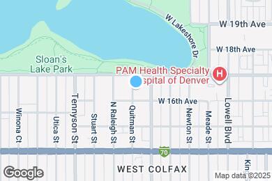 Map image of the property - 1638 Quitman St