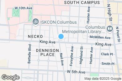 Map image of the property - 1436 Neil Ave