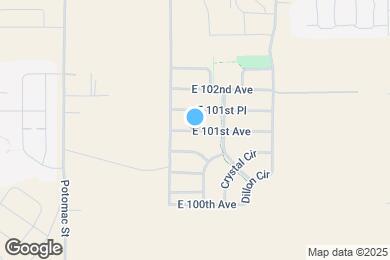 Map image of the property - 13897 E 101st Ave