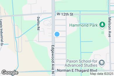 Map image of the property - 3540 Oleander St