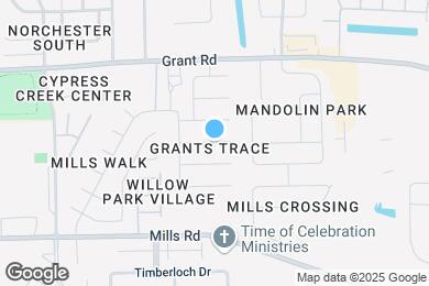 Map image of the property - 10410 Falling Rapids Ct