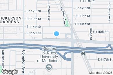 Map image of the property - 1771 E Imperial Hwy