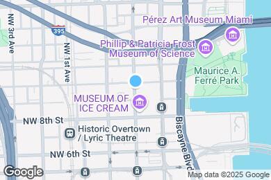 Map image of the property - 951 NE 1st Ave