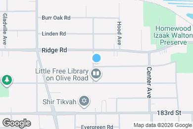 Map image of the property - 18117 Loomis Ave