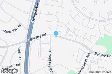 Map image of the property - 3850 Bel Pre Rd