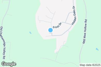 Map image of the property - 646 Hidden Oaks Dr