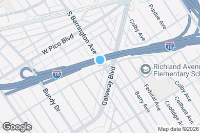 Map image of the property - 2497 S Barrington Ave