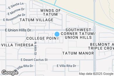 Map image of the property - 4533 E Annette Dr