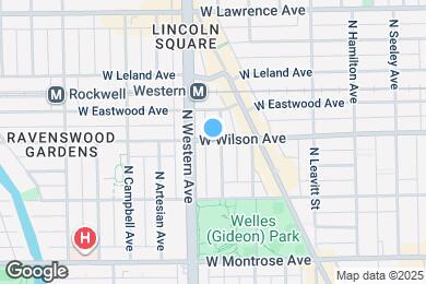 Map image of the property - 2351 W Wilson Ave