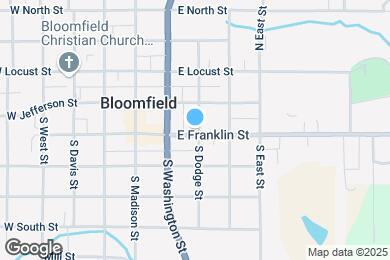 Map image of the property - 211 E Franklin Street