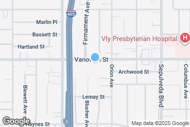 Map image of the property - 15546 Vanowen St