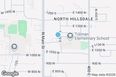 Map image of the property - 1125 N 200 E