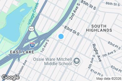 Map image of the property - 201 82nd St S