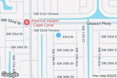 Map image of the property - 1314 SW 33rd St