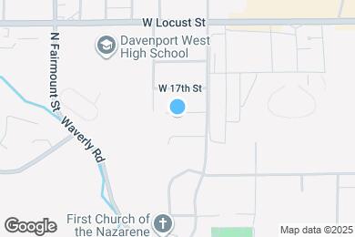 Map image of the property - 3235 W 16th St
