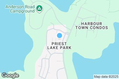 Map image of the property - 3880 Priest Lake Dr