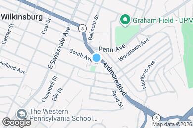 Map image of the property - 1170 South Ave