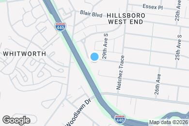 Map image of the property - 2907 W Linden Ave
