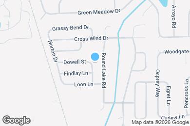Map image of the property - 1441 Dowell St