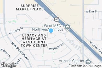 Map image of the property - 13349 W Canyon Creek Dr
