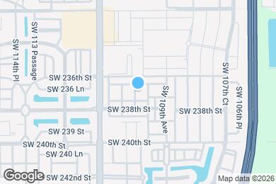 Map image of the property - 23701 SW 110th Ave
