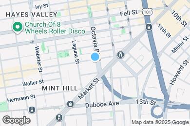 Map image of the property - 59 Octavia St