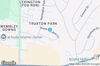 Map image of the property - 1845 Brookmeadow Ln