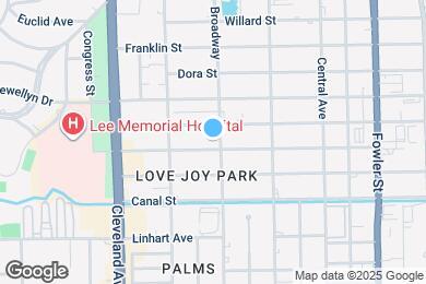 Map image of the property - Broadway Apartments