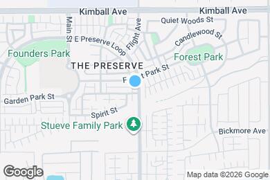 Map image of the property - 15924 E Preserve Loop